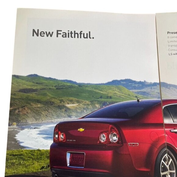 2010 Chevrolet Malibu Car Automobile 2 Full Page Print Ad Original u - Picture 2 of 4